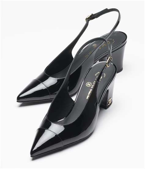 chanel high heels|chanel slingback online shop.